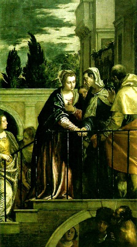 Paolo  Veronese the visitation oil painting picture